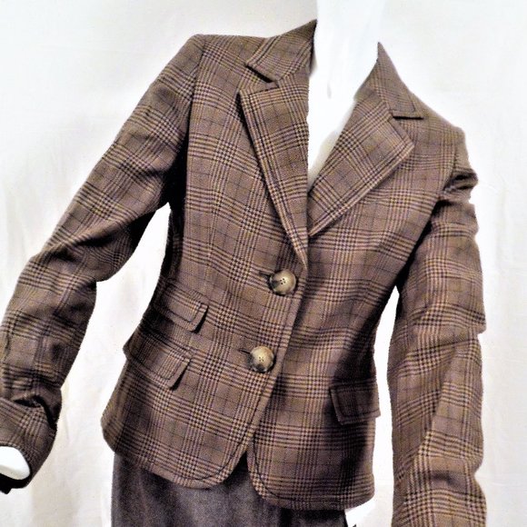 CINZIA ROCCA BLAZER WOOL/CASHMERE  MADE-IN-ITALY NWT - Picture 2 of 2